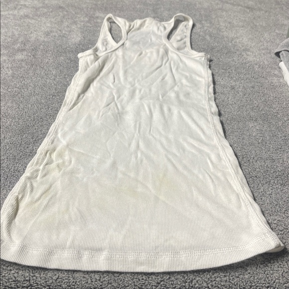 Love Culture White Racerback Ribbed Tank - Picture 3 of 4